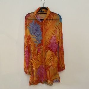Y-3 Yohji Yamamoto beach coverup